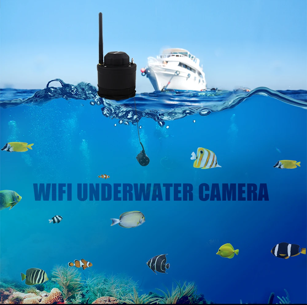 Lucky Android Водонепроницаемая камера FF3309 Findfish эхо приманка эхолот глубже эхолот IOS подводная камера для shore