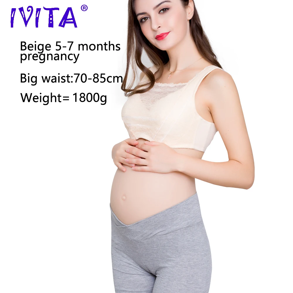 Искусственный силикон IVITA для беременных реалистичный силиконовый беременный