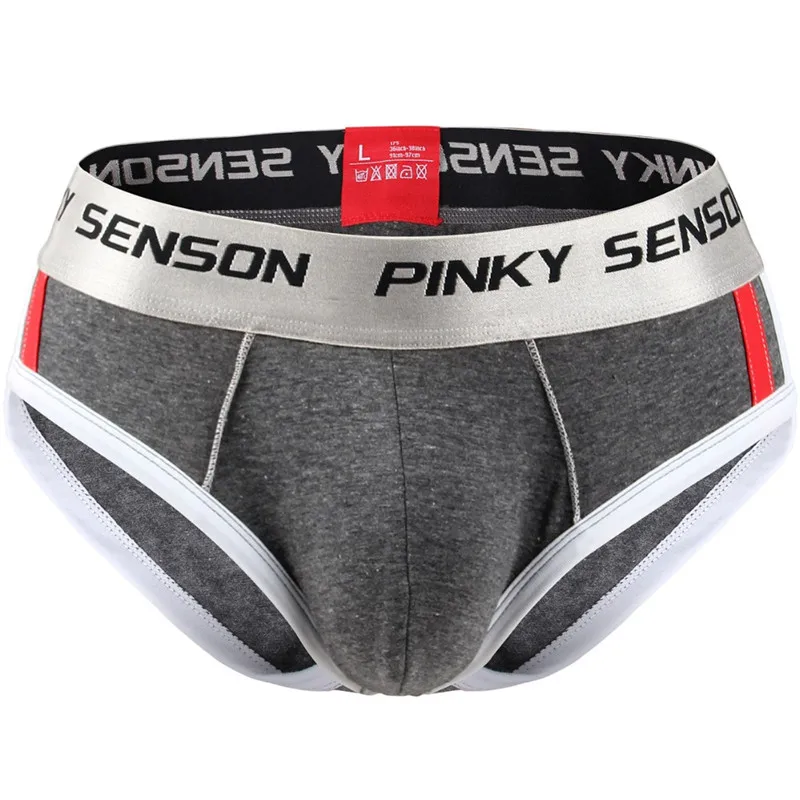 PINKY SENSON Фирменное новое нижнее белье для мужчин сексуальные мужские трусы