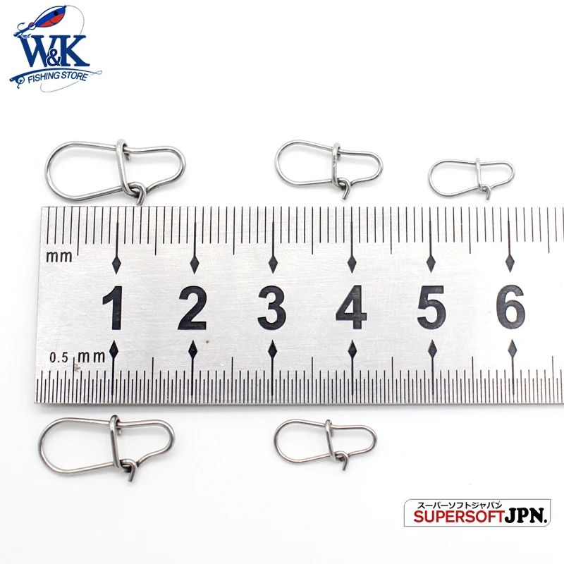 

Hot-Sale Fishing Lock Snap at 5 Kinds Size SS Fishing Gear Accessories High Quality Swivel Snap for Hard Lure