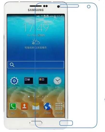 Новая 2 шт./лот HD прозрачная защитная пленка для Samsung Galaxy Mega G7508Q Защитная экрана |