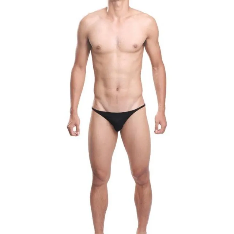 

Men's almost naked smooth vibe brief, sexy U-convex design low rise briefs, free shipping