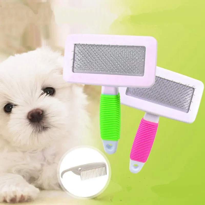 Pet Pinkycolor изделия пластиковые щетки для собак Нескользящая ручка воздушная сумка