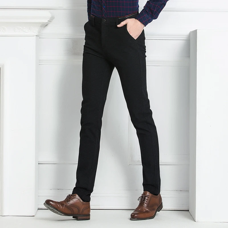 Мужской костюм брюки шлифовальные стрейчевый карандаш узкие большого размера DP