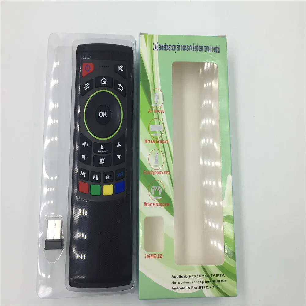 FM5 Мини Fly Air Mouse 2 4 ГГц для google android TV Player box мини ПК Пульт дистанционного управления