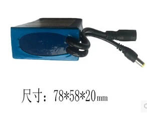 Free shipping 12V 2A 3000mAh lithium battery super rechargeable li-ion and charger | Электроника