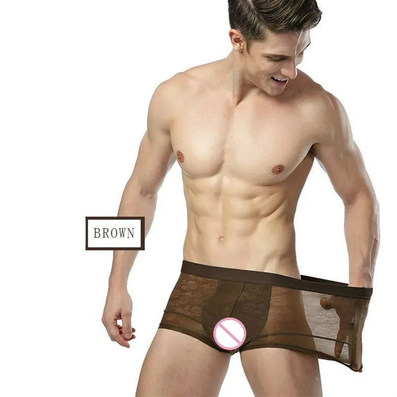 1 шт. мужское супер-эластичное дышащее удобное нижнее бельё бамбуковые трусы из