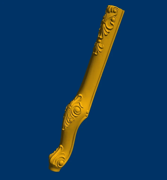 Мебель диван стол стул кровать шкаф ножки формат STL файл 3D модель для CNC