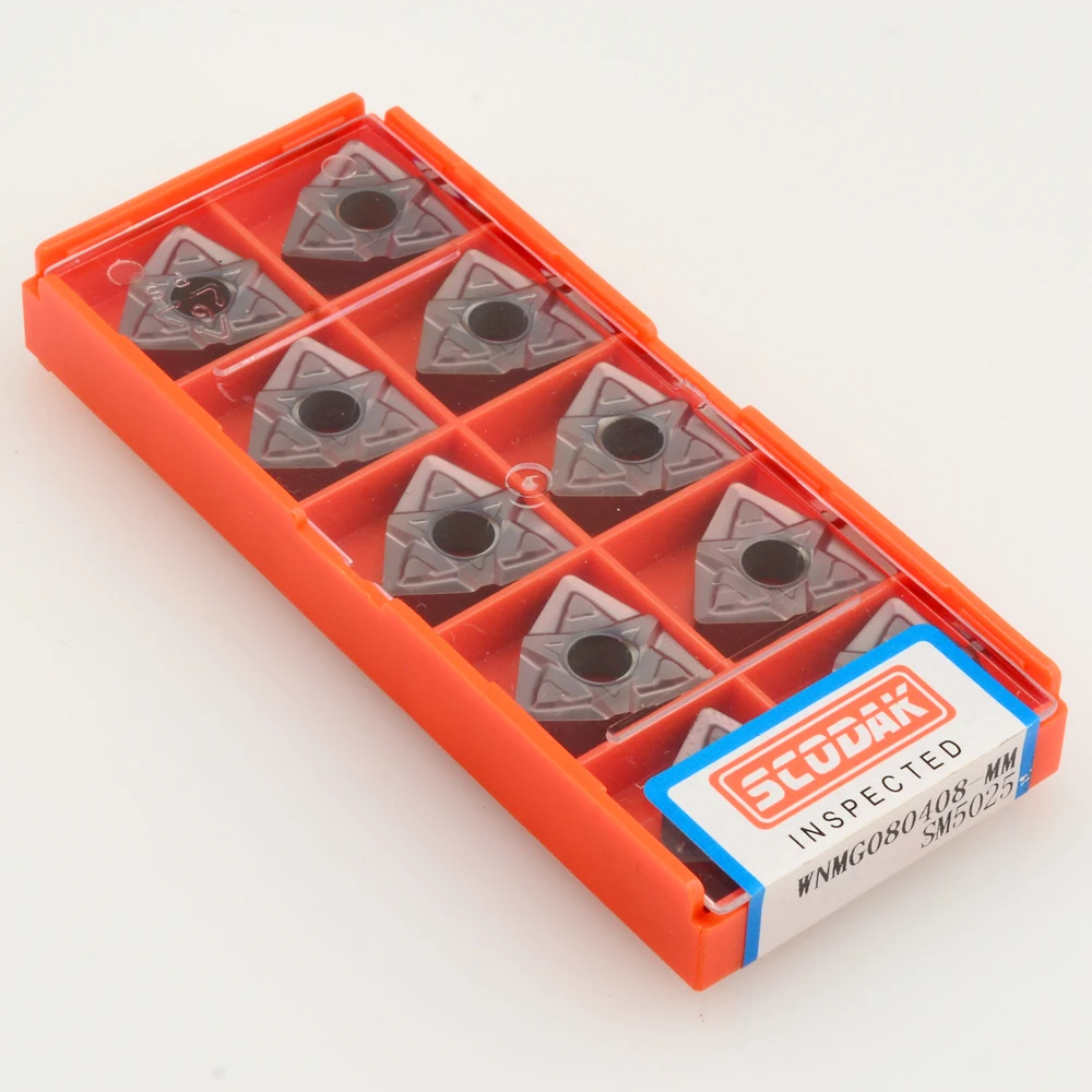 WNMG080408 WNMG080404 SM5025 поворотные твердосплавные вкладыши для токарного станка