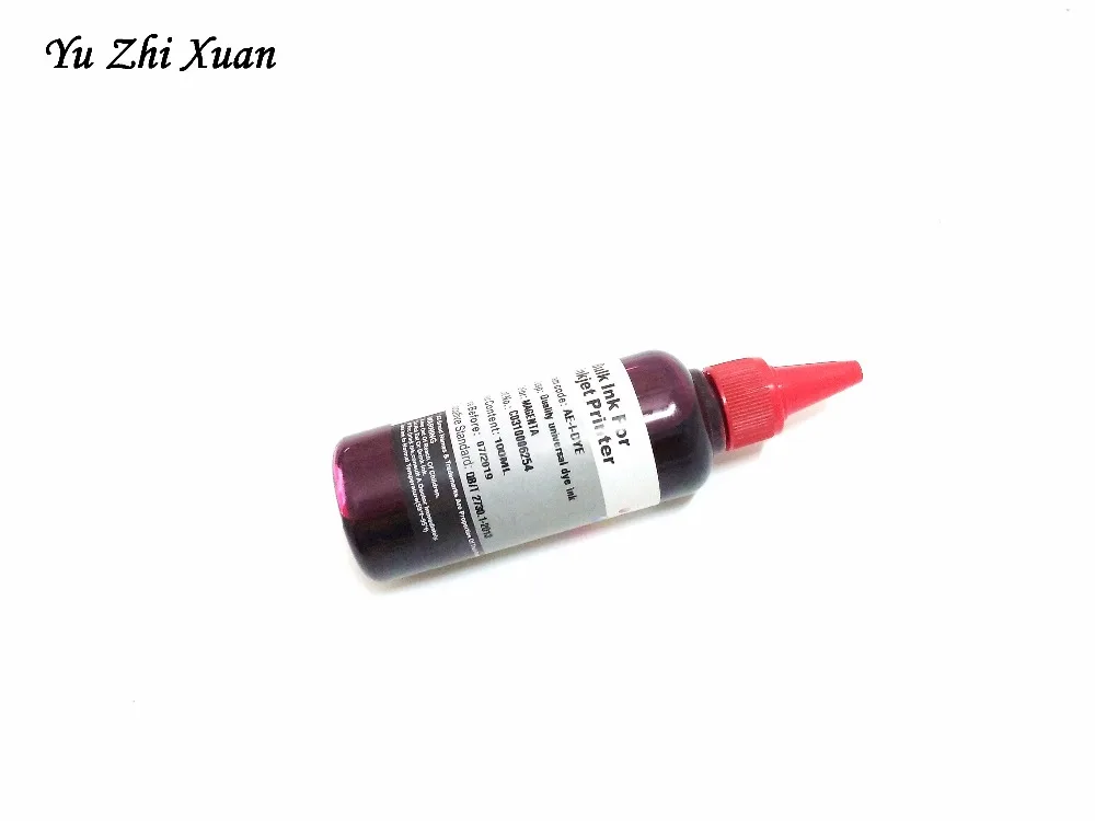 100 мл 6 шт. универсальные чернила для краски Epson WF 2650 3620 3640 7610 7611 7620 WP 4515 4525 4535