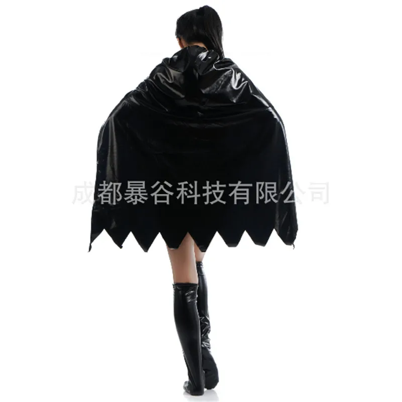 2018 high quality sexy black batman costume batgirl dress superhero cosplay zentai cape adult women halloween costumes for | Тематическая