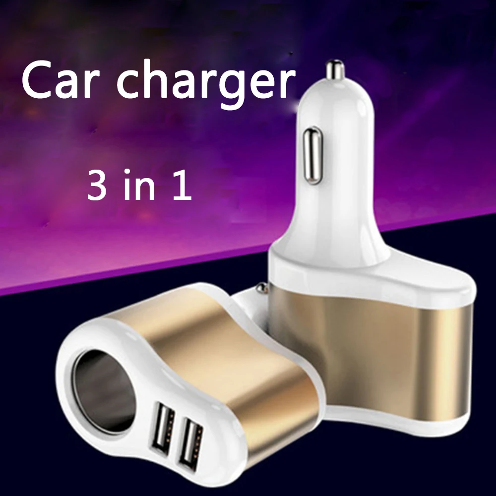 10pcs Quick Charge USB Car Charger For Xiaomi for iPh Mobile Phone car charger Adapter mobile phone charging head