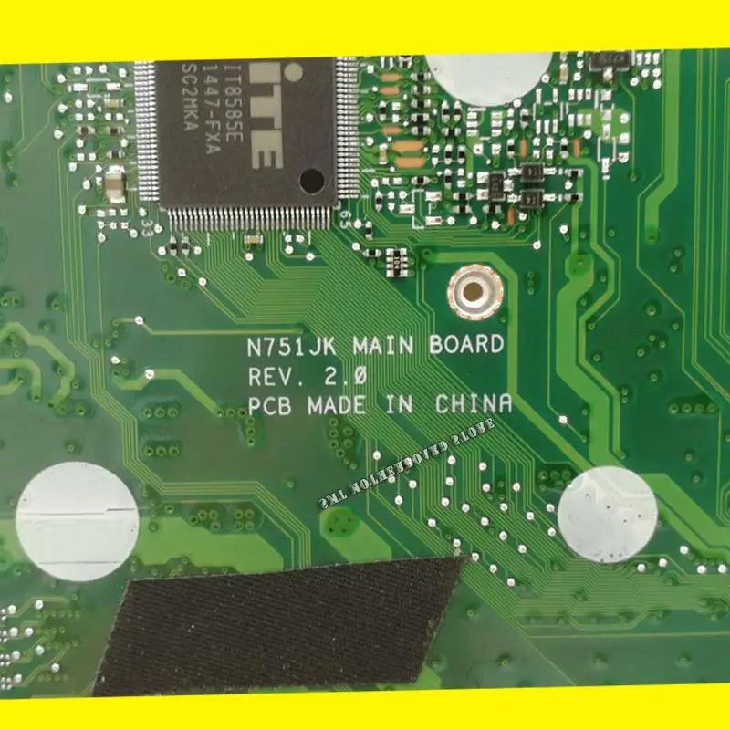 N751JX материнская плата для ноутбука Asus N751J N751JK N751JX REV2.0 материнская плата тест ОК I7-4720HQ процессор GTX950M 4 Гб
