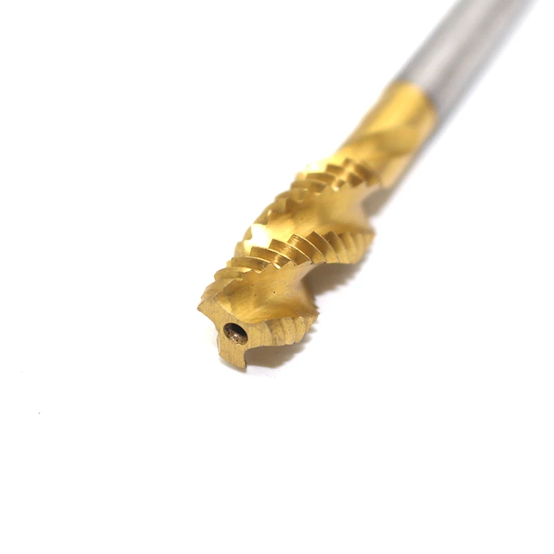 1PC Spiral Tap Titanium Plating HSS Cobalt Metric M3 M4 M5 M6 M8 M10 M11 M12 Machine Tool High Speed Steel Screw | Инструменты