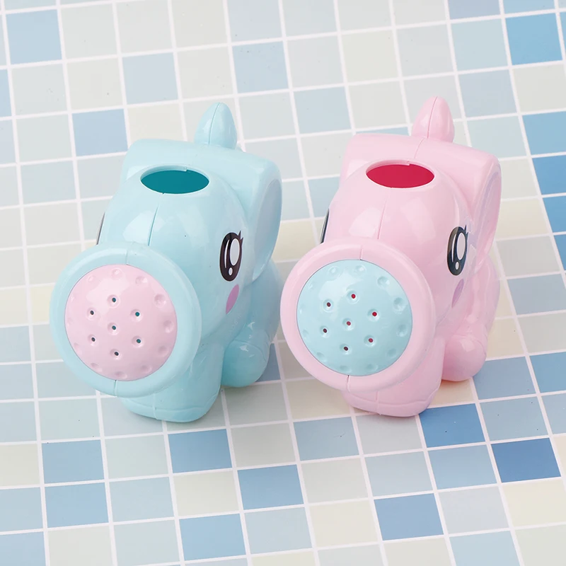 

1PC Beach Play Water Sand Tool Toys Cute Elephant Watering Pot Baby Bath Toy