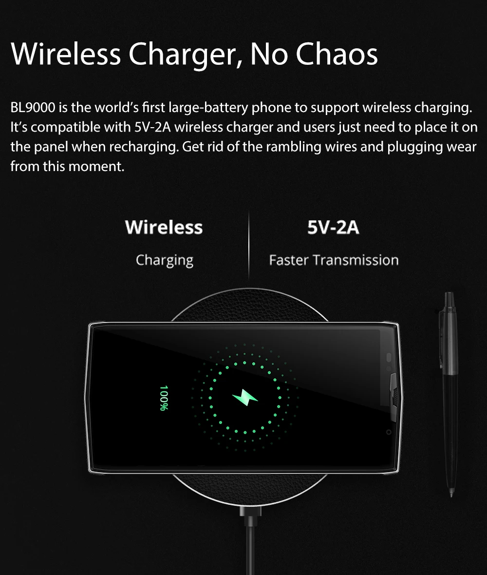 DOOGEE BL9000 6GB 64GB Android 8 1 смартфон Helio P23 Восьмиядерный OTG NFC 9000mAh 5V 5A Flash Беспроводное