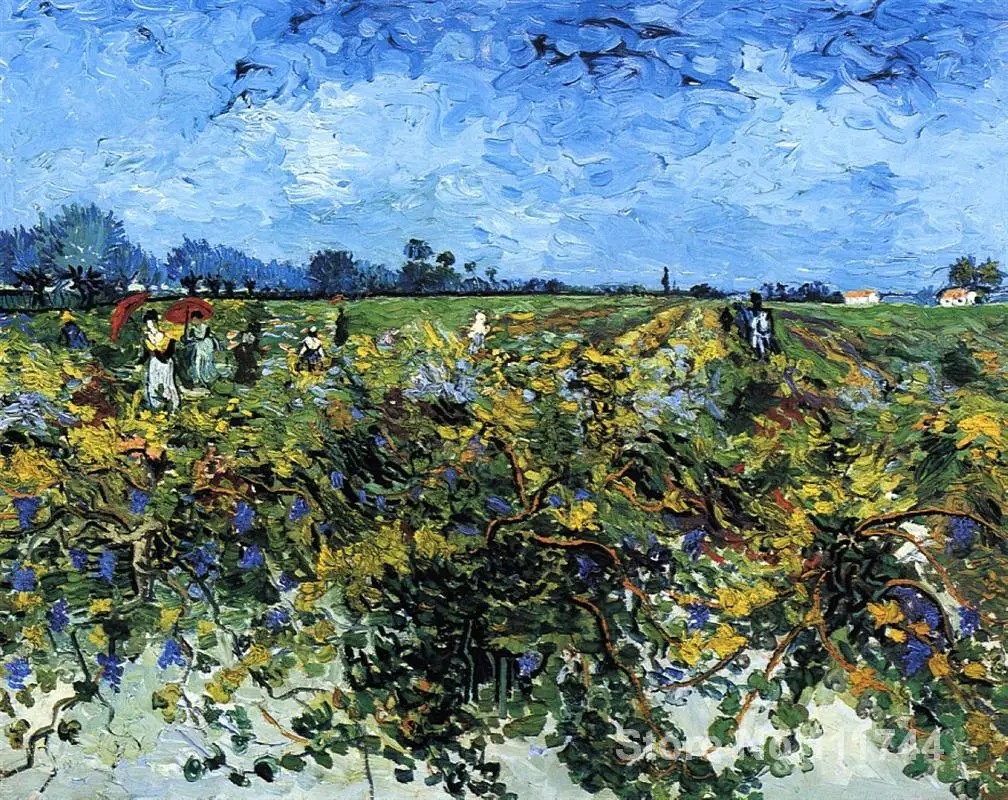 Buy art canvas online The Green Vinyard Vincent Van Gogh reproduction paintings Hand painted High quality
Buy art canvas online The Green Vinyard Vincent Van Gogh reproduction paintings Hand painted High quality