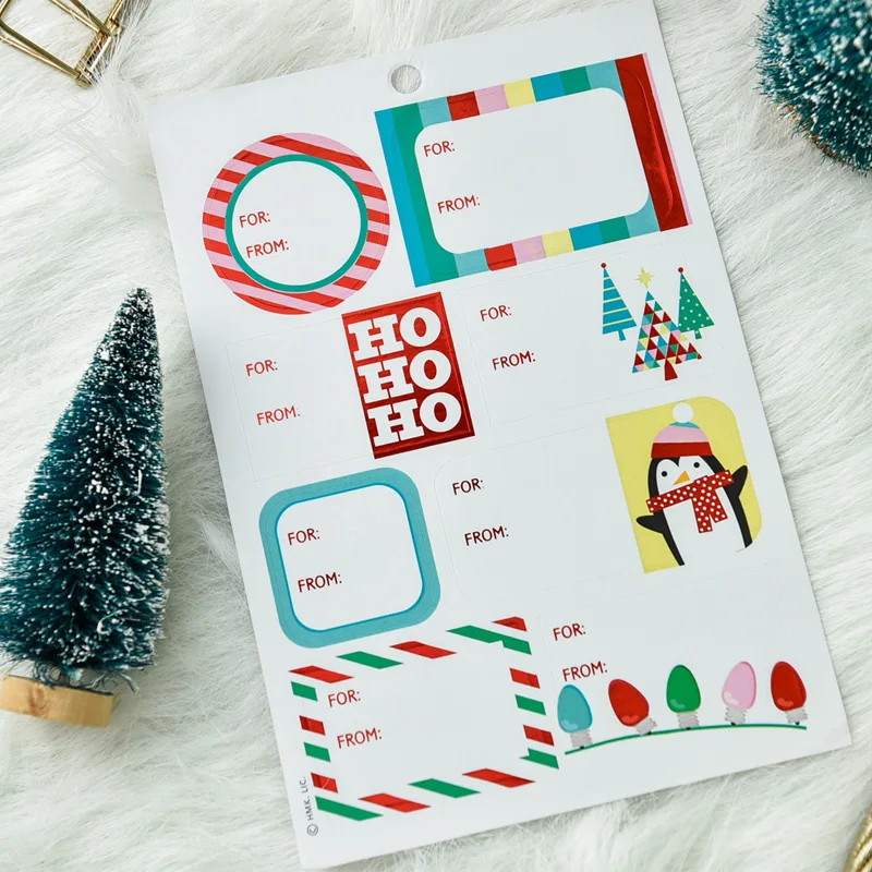 KSCRAFT Merry Christmas Self- adhesive Planner Stickers for Scrapbooking/ DIY Crafts/ Card Making Decoration | Дом и сад
