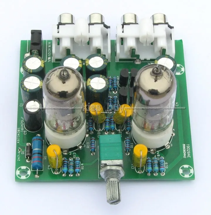 Per6J1 Valve Pre-amp amplifier Tube PreAmplifier Board Bass stereo 6J1  on Musical Fidelity X10-D circ diy kits