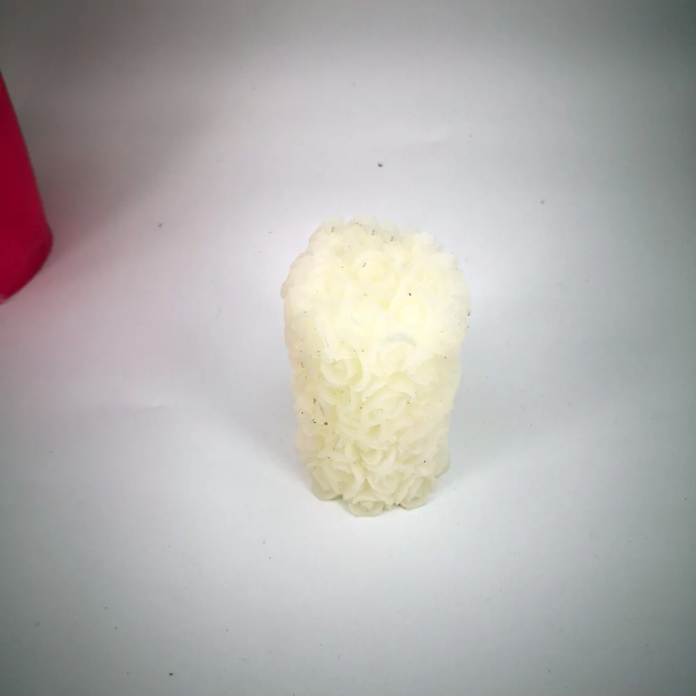 Новая форма для мыла ручной работы 3D Хризантема колонна глина форма в виде цветка для выпечки силиконовая свеча форма для украшения торта