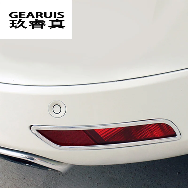 Стайлинг автомобиля 2 шт. крышка противотуманной фары обшивка молдинги ABS