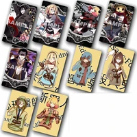100 pcs cartoon stickers anime angels of death diy decoration bus id card stickers kids classic toys collection sticker