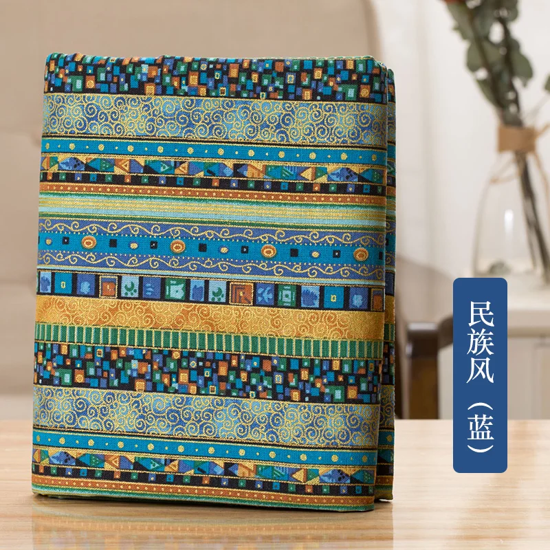 

100x150cm African Style Cotton Linen vintage fabric DIY Handmade Textile Sewing Patchwork For Bags Dress Clothes