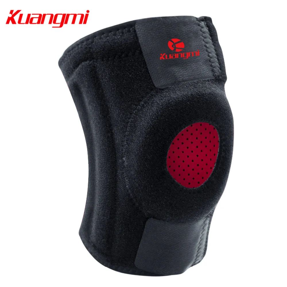 Kuangmi 1 предмет коленного бандажа Поддержка спортивная одежда Обёрточная бумага