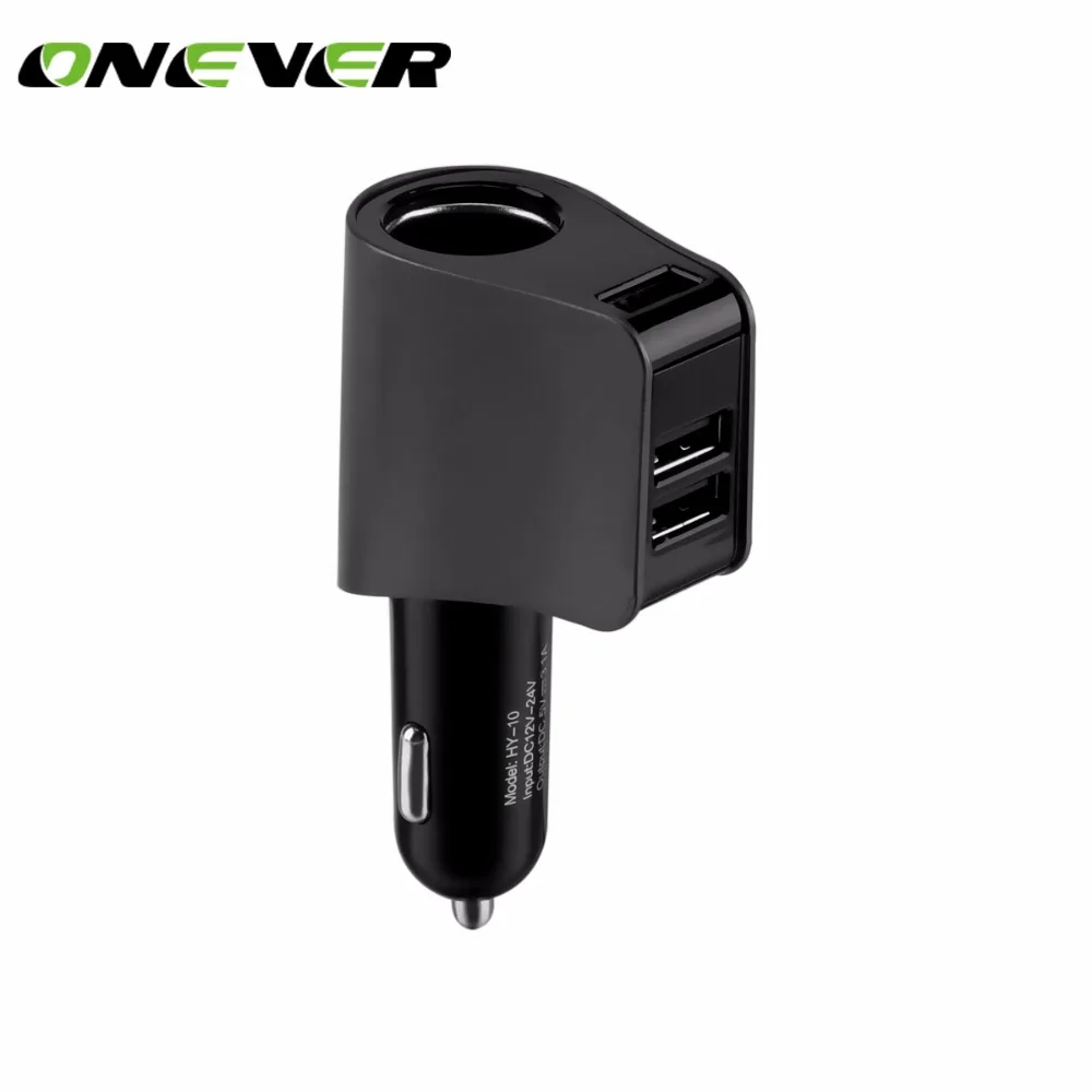 Автомобильный адаптер для автомобильного прикуривателя Onever 12 В/24 В разветвитель