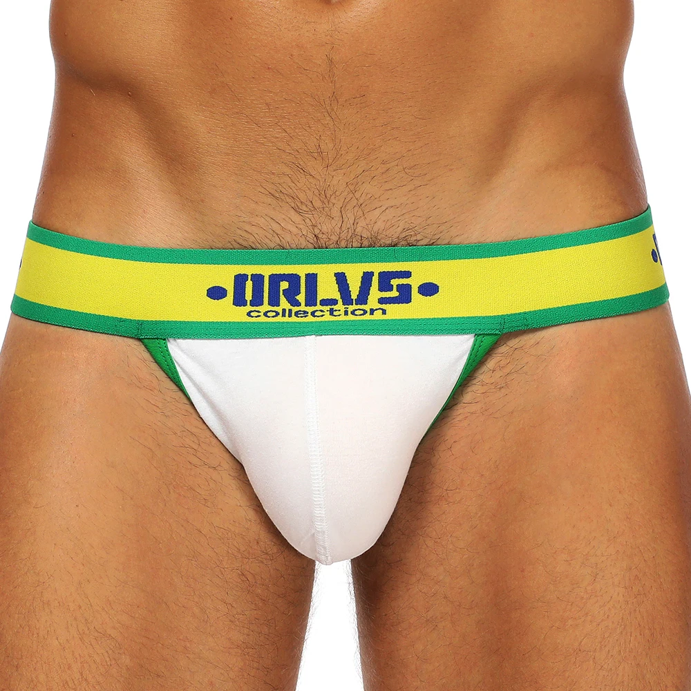 4 шт./лот мужские стринги хлопковые джоки мужское сексуальное нижнее белье для