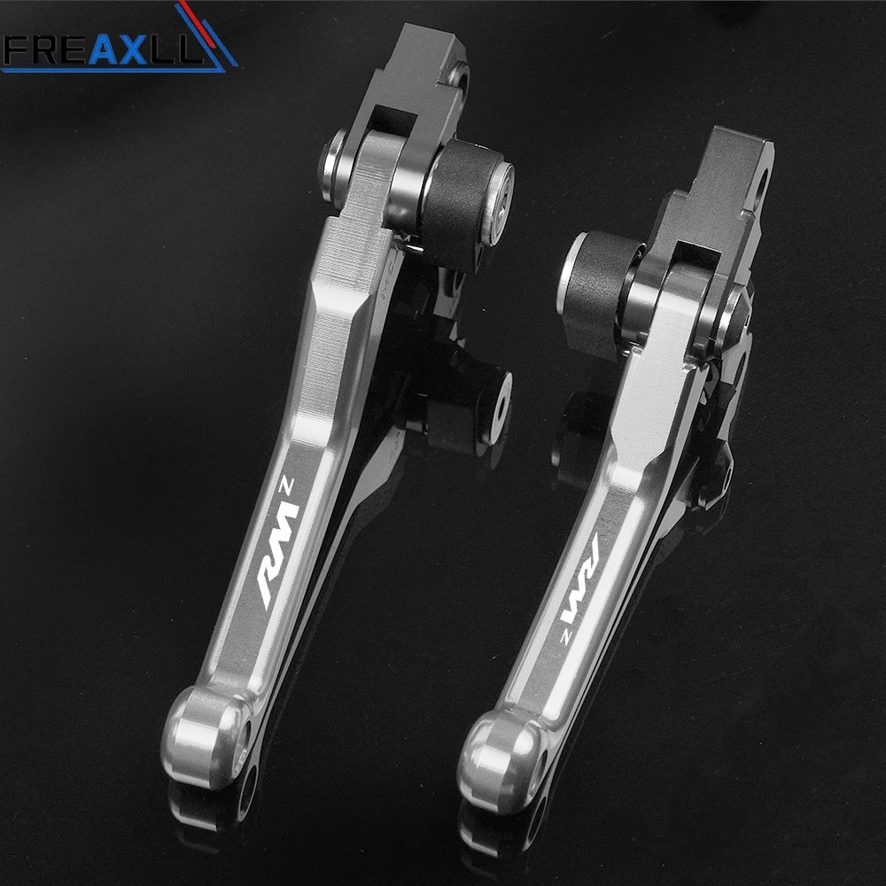 RMZ250 05-06 GY Для Suzuki RMZ250 RMZ450 RMZ 250 450 RMZ 2004- мотоциклетные тормозные рычаги для мотокросса Pivot тормозные рычаги сцепления ручка - Цвет: RMZ250 05-06 GY