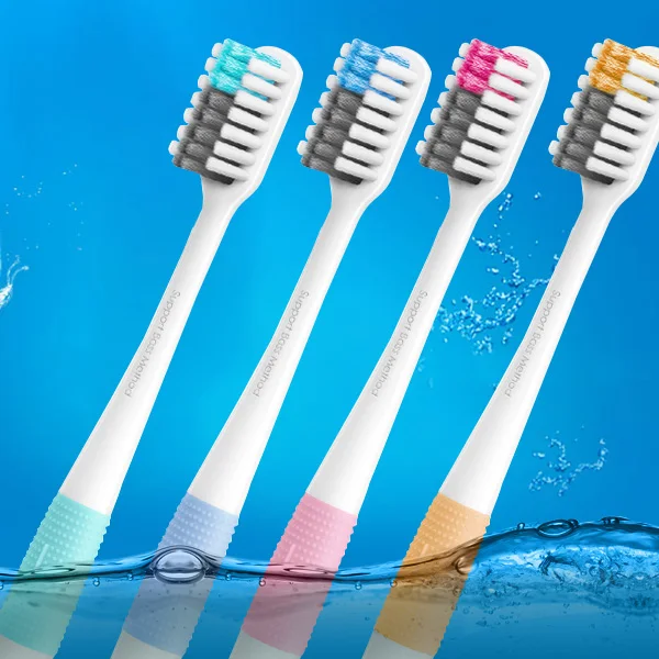 New Arrival Xiaomi Mijia DOCTOR B Stylish Travel Toothbrushes With Boxes 4pcs |