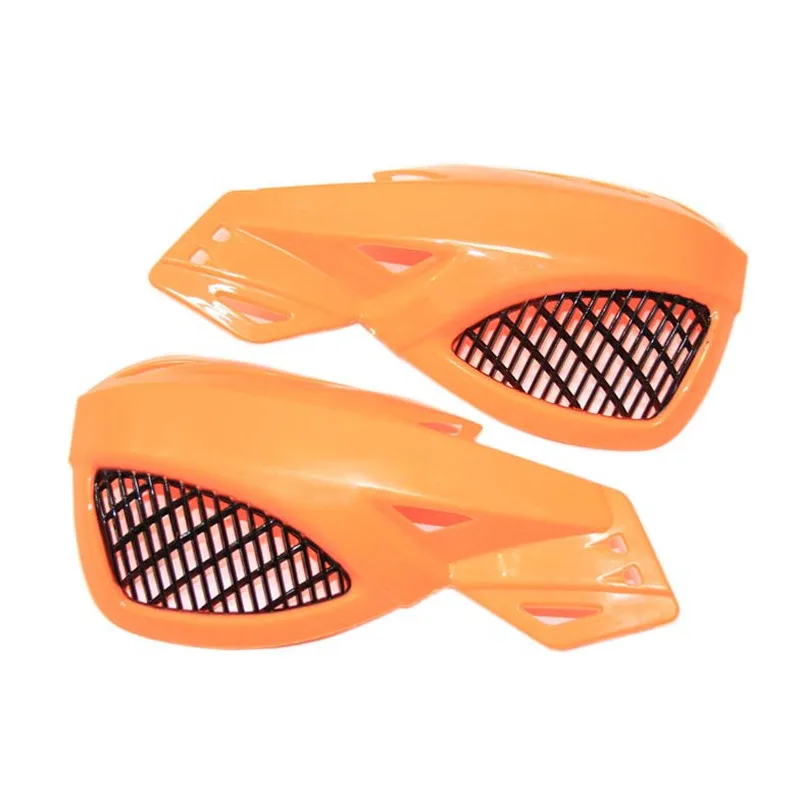Оранжевый 22 мм 7/" handguards руль для рук охранники подходят для мотоцикла мотокросса грязь велосипед ямы внедорожный CRF450 YZF KXF KTM EXC RMZ ATV черный - Цвет: Оранжевый