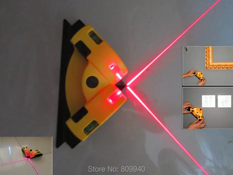 Высокое качество правый угол 90 градусов квадратный лазерный уровень измеряемая