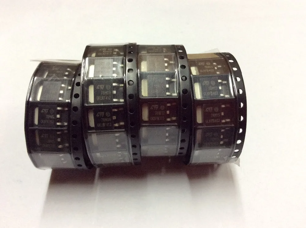 100 шт./лот Трехконтактный регулятор напряжения IC 78M05 78M09 78M12 78M15 SOT-252 - купить по