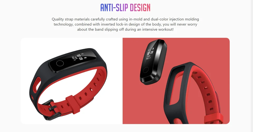 huawei Honor Band 4 Беговая версия обуви-пряжка ударный фитнес-трекер версия Smart 50 м водонепроницаемый монитор сна