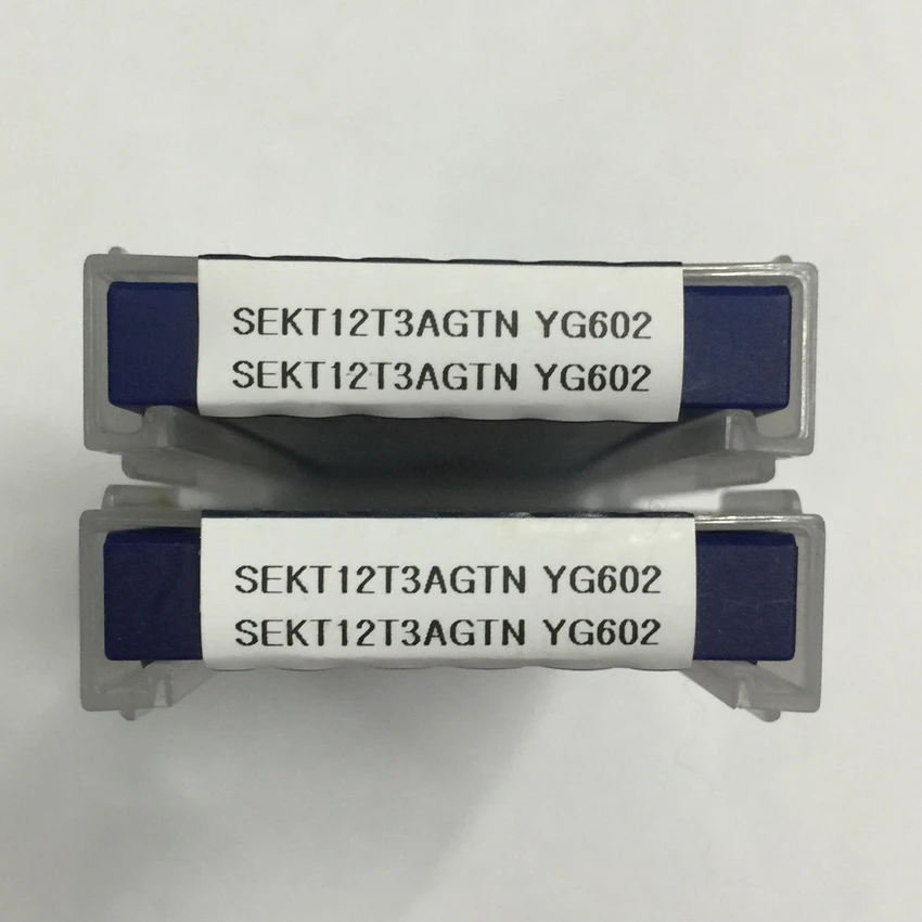 10 шт. SEKT12T3AGTN YG602/SEKT1204AFTN YG602/SEKT13T3AGTN YG602 Корея YG ЧПУ карбидные режущие пластины для