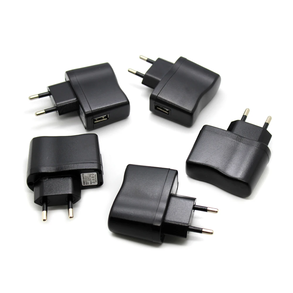 100 шт./лот 5 в 110 мА USB настенное зарядное устройство адаптер для iPhone Samsung Huawei Xiaomi MP3