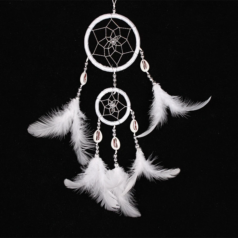 Ловец снов подвески домашний декор родное Америка индийское перо украшение на