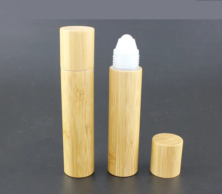 1 шт. Бамбуковая деревянная бутылка для масла 15 мл|roll on|roll on perfumeperfume roll bottle |