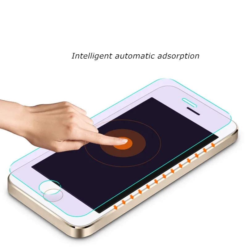 Стекло GUSGU Frongt для iPhone 5s SE закаленное защитное стекло 5 твердое 2.5D ультратонкое с