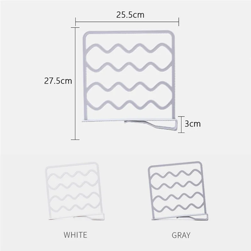 

1/2/4Pcs Creative Desktop Partition Shelves Multifunctional Wardrobe Portable Classification Finishing Bezel Home Decoration