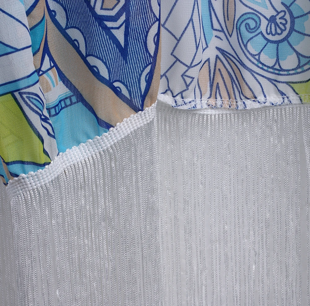 GLANE женская летняя кафтан накидка комплект бикини купальник Обложка платье