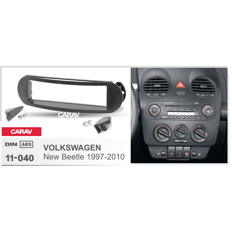 CARAV 11 040 высшее качество радиоприемник для VOLKSWAGEN New Beetle 1997 2010 стерео Fascia Dash CD Trim