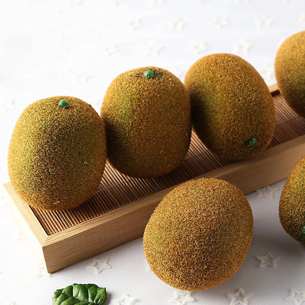 8 шт. искусственная пена киви Фрукты поддельные ягоды реквизит для фотосъемки