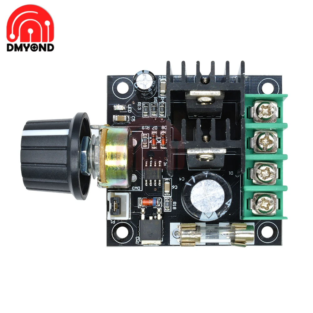 DC 12V 40V PWM контроллер скорости двигателя постоянного тока 10A 5V 36V Напряжение