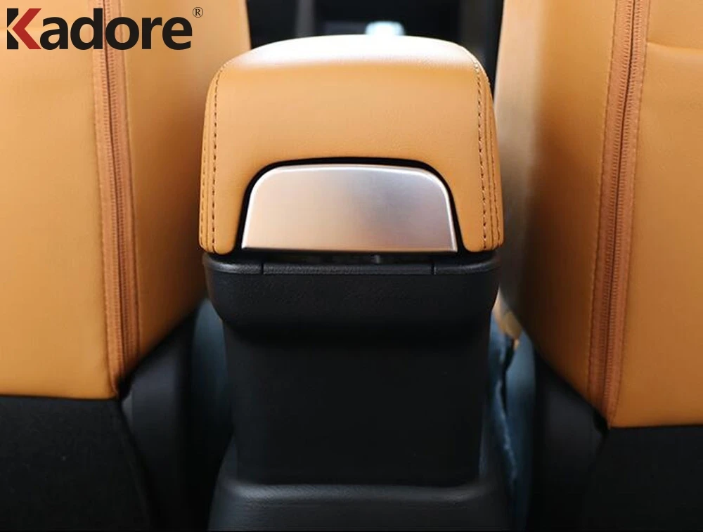Для Nissan Kicks ABS Матовый задний подлокотник коробка украшение ручка Крышка отделка панель аксессуары для интерьера