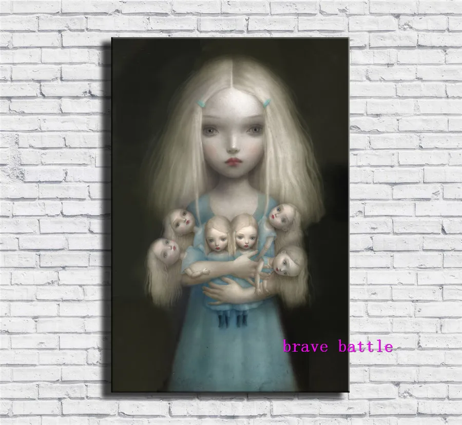 Mark Ryden детский необычный холст для живописи Тёмный мир гостиная спальня домашний