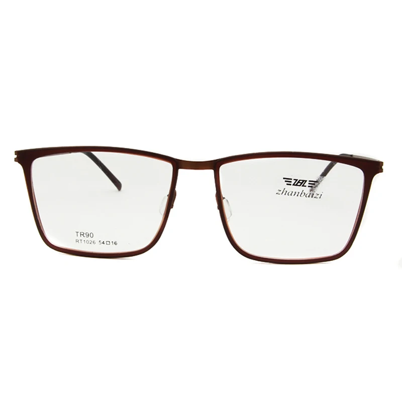 

ESNBIE Men Eyewear Frames TR90 Rectangular Retro Spectacle Frame Light Weight Optical Lens Myopia oculos Nerd Glass