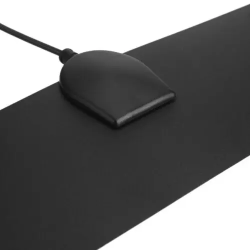 200 миль диапазон цифровой HDTV ТВ антенна усиленная 4K HD Внутренняя плоская черная |